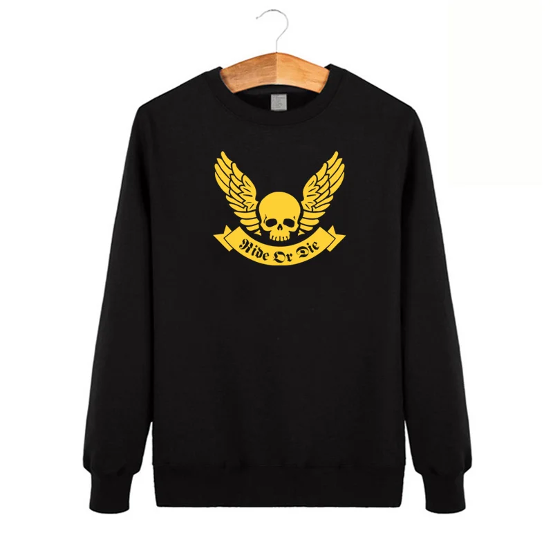 RIDE OR DIE Skull Wings Ribbon fashion spring winter hoody MENS Mens Clothing tracksuits
RIDE OR DIE Skull Wings Ribbon fashion spring winter hoody MENS Mens Clothing tracksuits