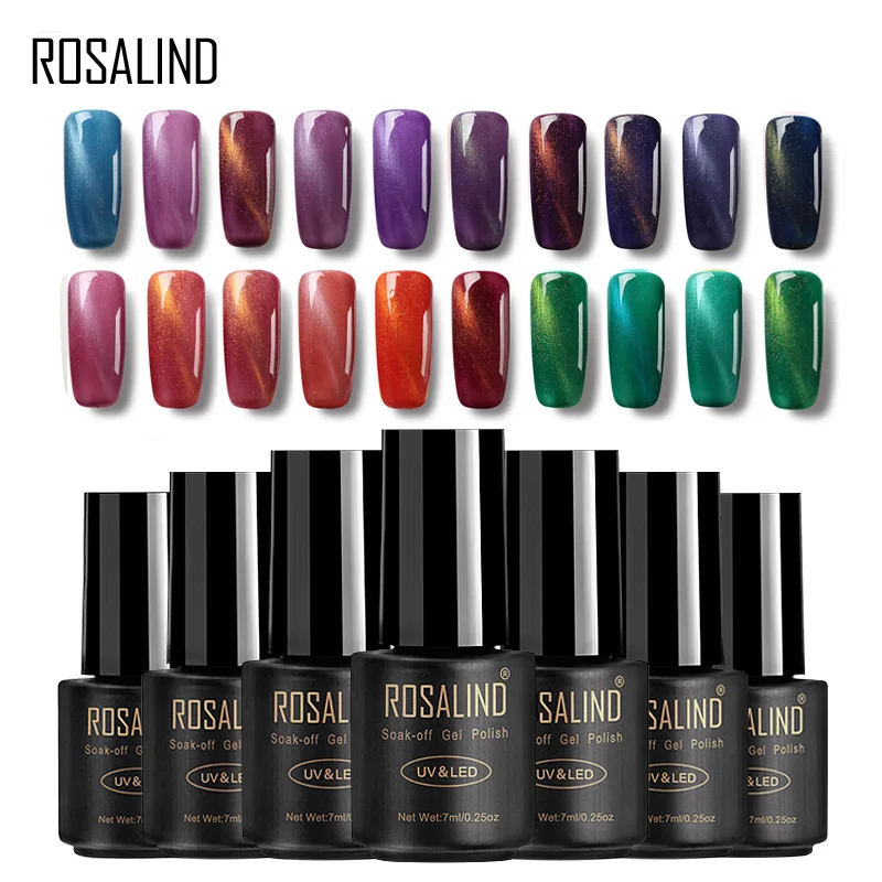 ROSALIND Gel 1S 7ML Cat Eyes Nail Magnetic Nail Gel Polish Hybrid Gel Lacquer Shining Magnet Gel Varnish
ROSALIND Gel 1S 7ML Cat Eyes Nail Magnetic Nail Gel Polish Hybrid Gel Lacquer Shining Magnet Gel Varnish