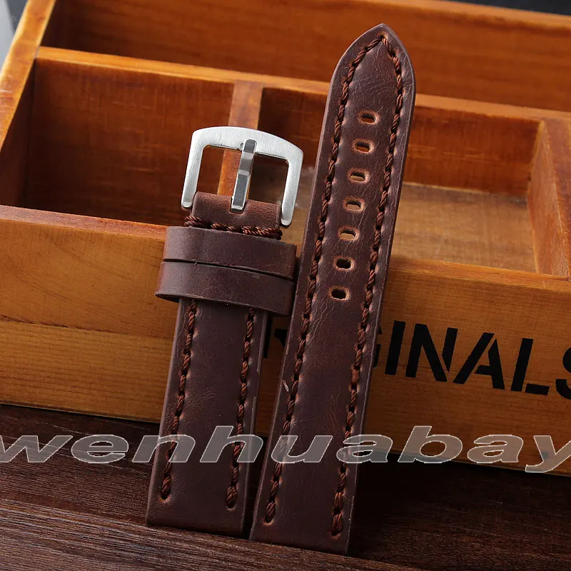 Durable men Genuine Leather watch strap for men 22 mm Cow genuine leather Watch Band Vintage Bands Stainless Steel Buckle
Durable men Genuine Leather watch strap for men 22 mm Cow genuine leather Watch Band Vintage Bands Stainless Steel Buckle