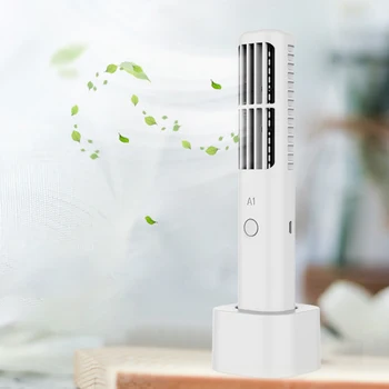 USB Vertical Bladeless Fan Mini Hand-held Air Conditioner Fan Cooling Fan for Home Office Summer Ventilator Appliances
USB Vertical Bladeless Fan Mini Hand-held Air Conditioner Fan Cooling Fan for Home Office Summer Ventilator Appliances