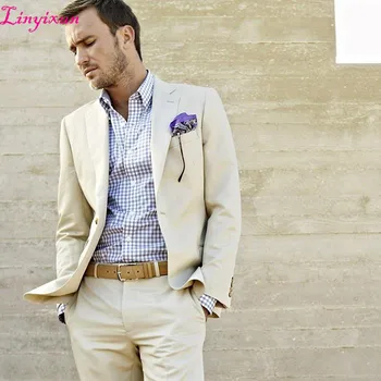 Linyixun 2018 Latest Coat Pant Designs Ivory Linen Men Suit Classic Skinny Summer Beach Simple Custom Tuxedo 2 Pieces Terno Masc
Linyixun 2018 Latest Coat Pant Designs Ivory Linen Men Suit Classic Skinny Summer Beach Simple Custom Tuxedo 2 Pieces Terno Masc