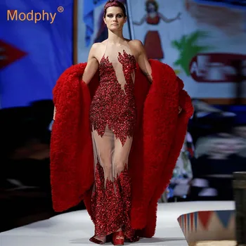 Shiny Red Sequin Women's Elegant Dress Long Sleeve O-Neck Mesh Mermaid Vestidos Sexy Celebrity Runway Party Long Dress Vestidos
Shiny Red Sequin Women's Elegant Dress Long Sleeve O-Neck Mesh Mermaid Vestidos Sexy Celebrity Runway Party Long Dress Vestidos