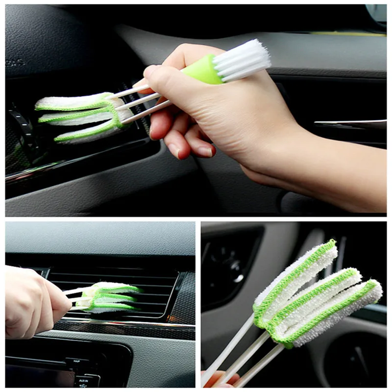 Multi-function Double Head Plastic Dirt Duster Cleaner Brush Car Air Conditioning Vent Blinds Keyboard Cleaning Brush
Multi-function Double Head Plastic Dirt Duster Cleaner Brush Car Air Conditioning Vent Blinds Keyboard Cleaning Brush
