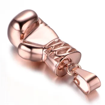 Rose gold Unisex Men Women's Boxing Glove 316L Stainless Steel Pendant
Rose gold Unisex Men Women's Boxing Glove 316L Stainless Steel Pendant