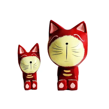 Nordic Style Log Home Decoration Accessories Furnishings Red Couple Sitting Cat Home Decor Figurines Miniatures
Nordic Style Log Home Decoration Accessories Furnishings Red Couple Sitting Cat Home Decor Figurines Miniatures