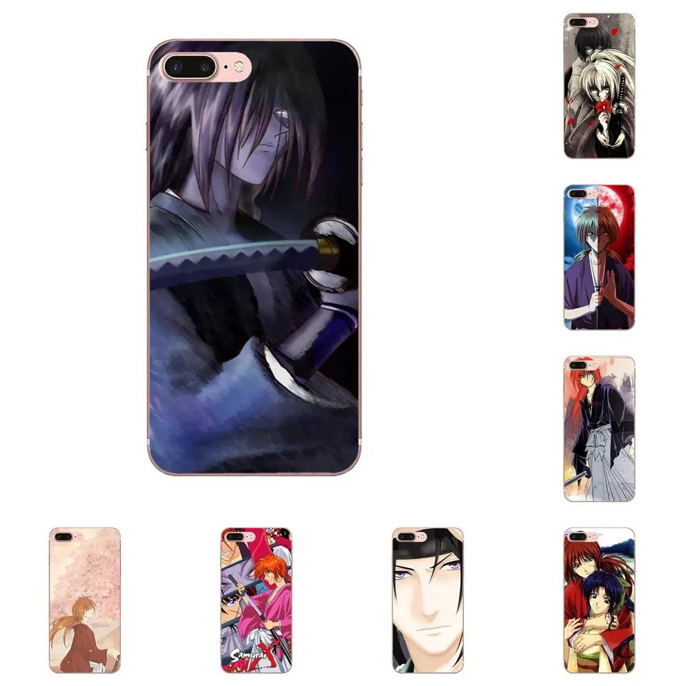 For Galaxy Alpha Core Note 2 3 4 S2 A10 A20 A20E A30 A40 A50 A60 A70 M10 M20 M30 Soft TPU Protective Anime Samurai X | Мобильные