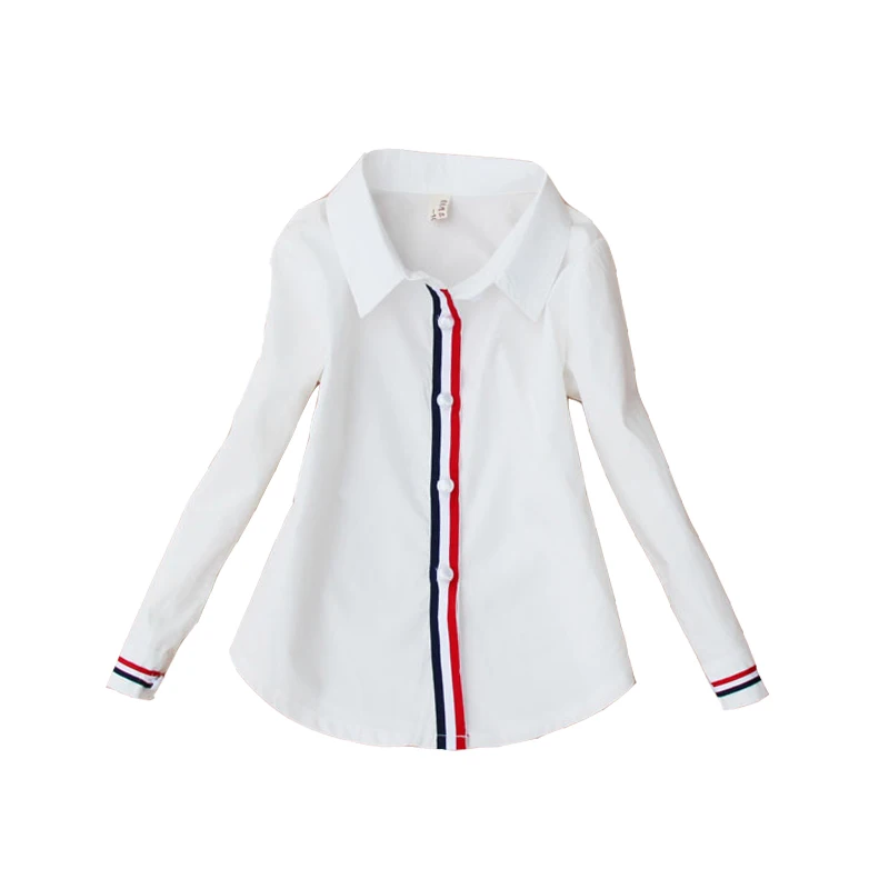 Students White Blouses For Girls School Uniforms Cotton Striped Shirts For Kids Tops 18M 2 4 6 8 10 12 14 Years Teenage Blouses
Students White Blouses For Girls School Uniforms Cotton Striped Shirts For Kids Tops 18M 2 4 6 8 10 12 14 Years Teenage Blouses