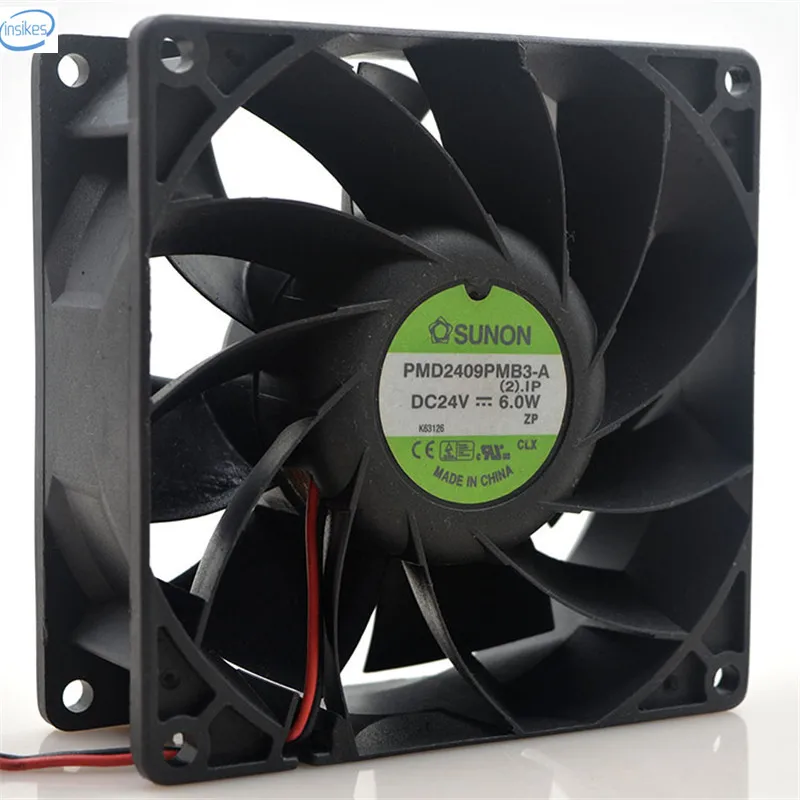 Original PMD2409PMB3-A Computer Blower Cooling Axial Fan DC 24V 6W 0.25A 9228 92*92*38mm 2 Wires
Original PMD2409PMB3-A Computer Blower Cooling Axial Fan DC 24V 6W 0.25A 9228 92*92*38mm 2 Wires