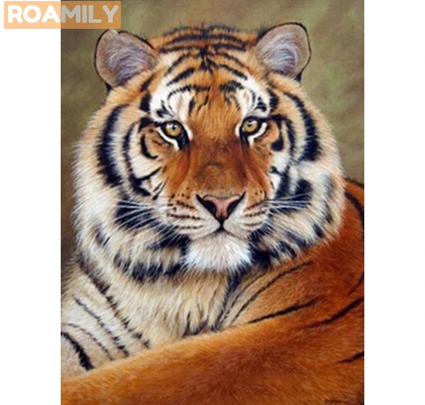 ROAMILY,5d Diamond Painting Animal,Tiger,cross Stitch,Diamond Mosaic Full Display,Full Square/Round Rhinestones,Decor Home Art
ROAMILY,5d Diamond Painting Animal,Tiger,cross Stitch,Diamond Mosaic Full Display,Full Square/Round Rhinestones,Decor Home Art
