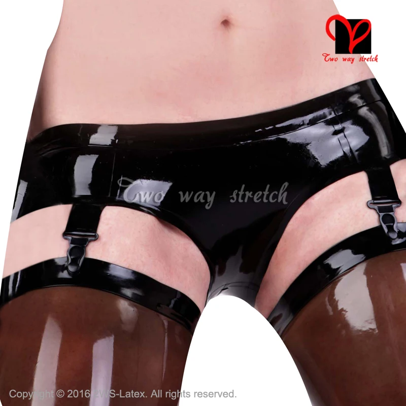Black Latex Briefs suspender Belt girdle Garters Rubber Underpants Gummi Lingerie underwear panty bottoms KZ-156
Black Latex Briefs suspender Belt girdle Garters Rubber Underpants Gummi Lingerie underwear panty bottoms KZ-156
