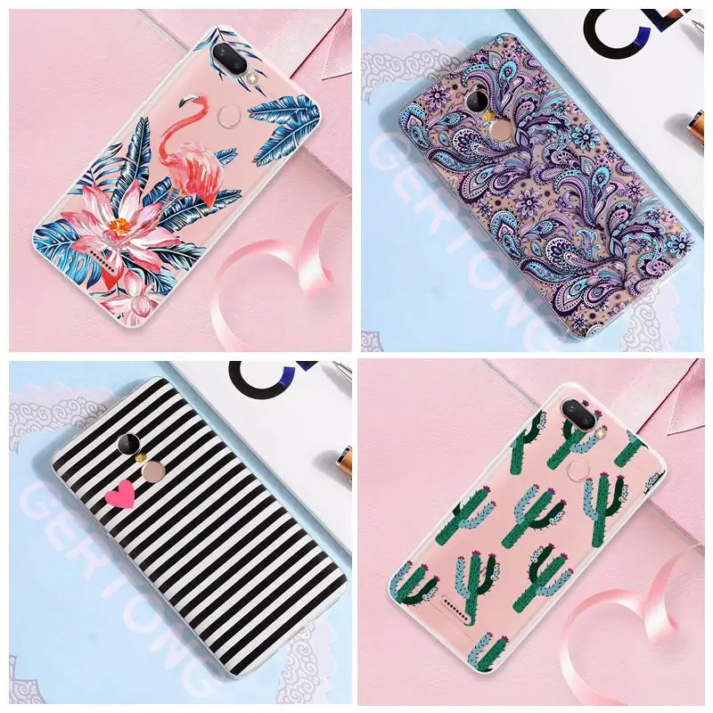 Transparent Cover TPU Phone Case For Xiaomi Redmi Note 7 5 6 Pro 5 Plus 6A S2 5A Pocophone F1 Mi A2 Lite Flowers Capa
Transparent Cover TPU Phone Case For Xiaomi Redmi Note 7 5 6 Pro 5 Plus 6A S2 5A Pocophone F1 Mi A2 Lite Flowers Capa