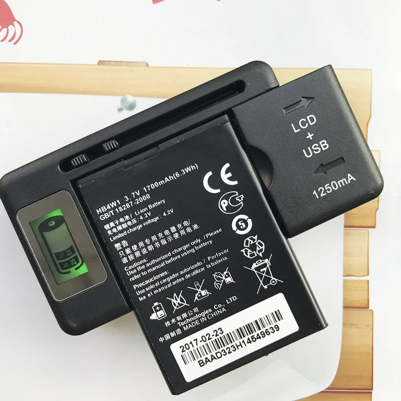 2x HB4W1 Battery For Huawei Ascend Y210 Y210C G510 G520 G525 C8813 C8813Q T8951 U8951D Battery + 1x LCD Charger
2x HB4W1 Battery For Huawei Ascend Y210 Y210C G510 G520 G525 C8813 C8813Q T8951 U8951D Battery + 1x LCD Charger