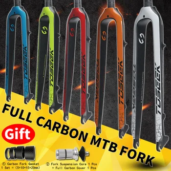 New 26//27.5/29" inch Mountain bike full carbon fibre bicycle front forks disc brake hard fork MTB 26er 27.5er 29er bicycle part
New 26//27.5/29" inch Mountain bike full carbon fibre bicycle front forks disc brake hard fork MTB 26er 27.5er 29er bicycle part
