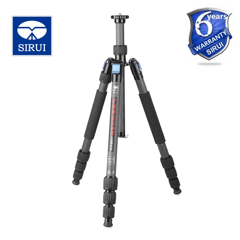 

Sirui W-1204 W1204 Tripod Monopod For DSLR Camera Stand Holder Carbon Fiber Professional Water/Sand Proof Portable