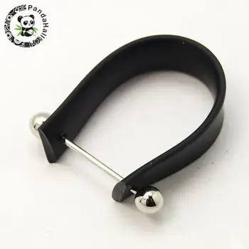 pandahall 50pcs Rubber Cord Ring Components with Brass Findings Black 10x19~28mm Fit for Fashionable Girl or Boy
pandahall 50pcs Rubber Cord Ring Components with Brass Findings Black 10x19~28mm Fit for Fashionable Girl or Boy