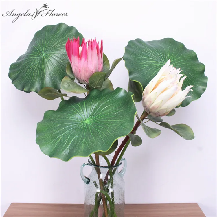 Artificial PVC lotus leaf simulation lotus leaf for Buddha water lily garden DIY home furnishing decor single lotus flower plant
Artificial PVC lotus leaf simulation lotus leaf for Buddha water lily garden DIY home furnishing decor single lotus flower plant
