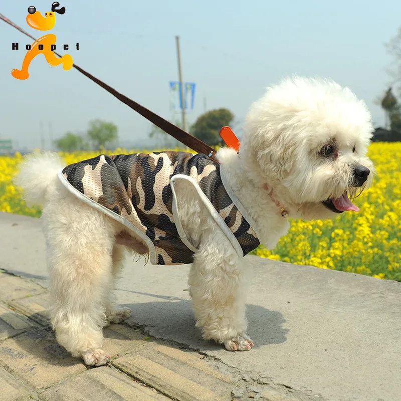 Hoopet Camouflage Pet Dog Summer Clothes Breathable Mesh Vest Sleeveless Small Dog Vest Summer for Teddy Poodle Pomeranian
Hoopet Camouflage Pet Dog Summer Clothes Breathable Mesh Vest Sleeveless Small Dog Vest Summer for Teddy Poodle Pomeranian