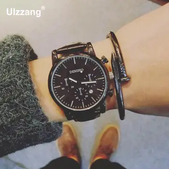 2018 Men's Fashion Leather Quartz Watch Casual Military Analog Wrist Watch Man Chronograph Brand Watches For Male /w Calendar
2018 Men's Fashion Leather Quartz Watch Casual Military Analog Wrist Watch Man Chronograph Brand Watches For Male /w Calendar