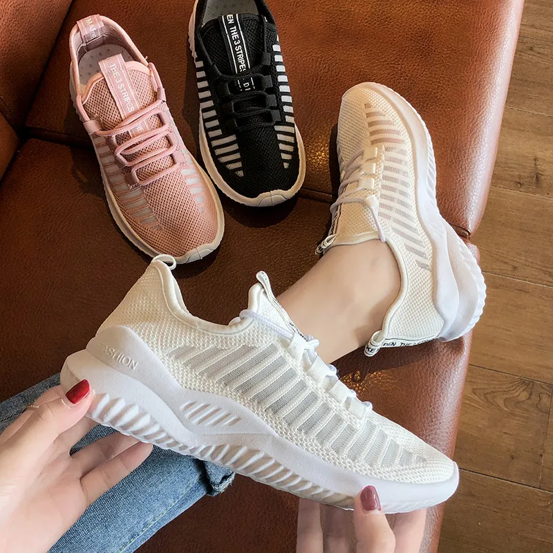 Knitted Elastic Mesh sneakers women 2019 Autumn Summer shoes women Fashion Gingham pumps women shoes Lace-Up flat female shoes
Knitted Elastic Mesh sneakers women 2019 Autumn Summer shoes women Fashion Gingham pumps women shoes Lace-Up flat female shoes