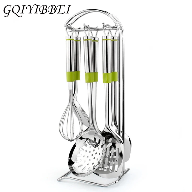 GQIYIBBEI Seven-piece Stainless Steel Kitchenware Shovel Set Kitchen Cooking Set Cooking Tools Cooker Kitchenware Kitchen tools
GQIYIBBEI Seven-piece Stainless Steel Kitchenware Shovel Set Kitchen Cooking Set Cooking Tools Cooker Kitchenware Kitchen tools
