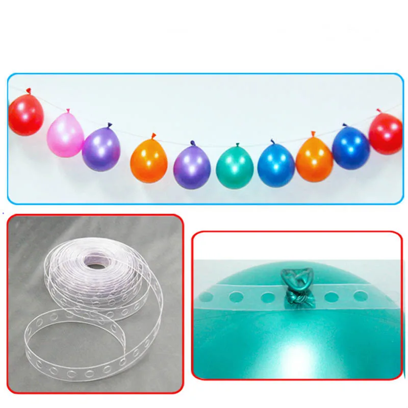 5M Plastic Balloon Chain 410 Holes PVC Rubber Wedding Party Birthday Balloons Backdrop Decor Balloon Chain Arch Decor
5M Plastic Balloon Chain 410 Holes PVC Rubber Wedding Party Birthday Balloons Backdrop Decor Balloon Chain Arch Decor