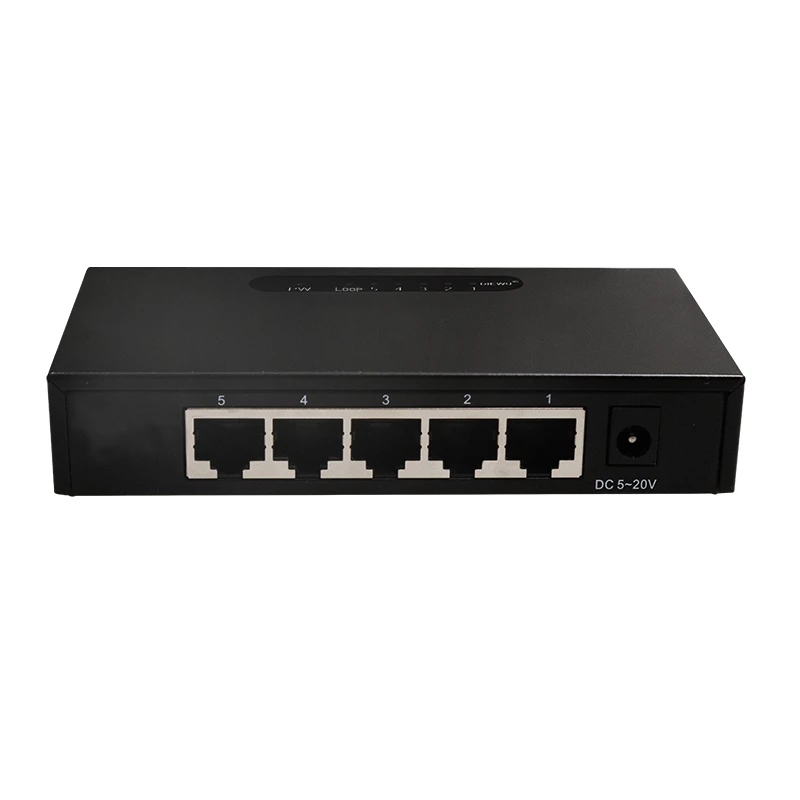 Ethernet-коммутатор DIEWU MediaTek/MTK7530 1000 Мбит/с 5 гигабитных сетевых портов 100/1000 сетевой