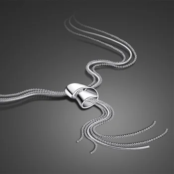 925 sterling silver necklace female tassel pendant exaggerated design fashion sexy solid silver necklace ladies charm jewelry
925 sterling silver necklace female tassel pendant exaggerated design fashion sexy solid silver necklace ladies charm jewelry