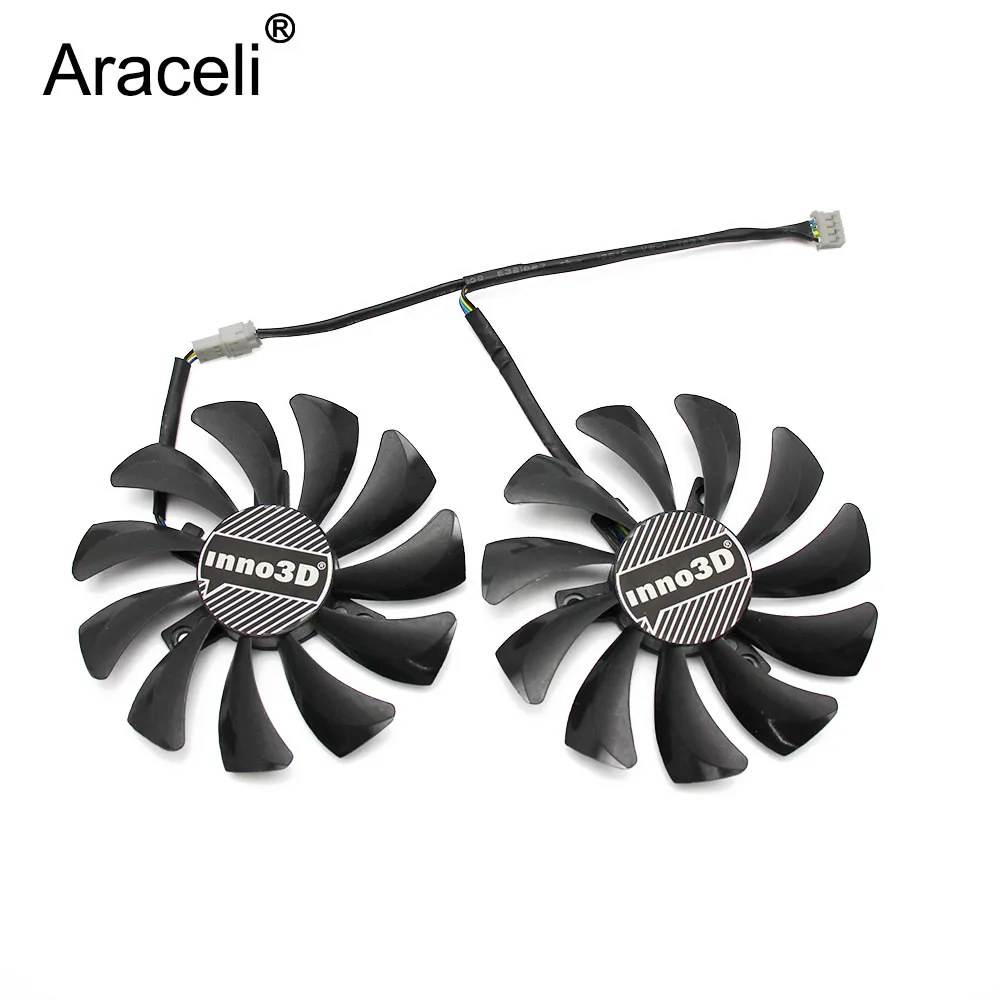 2pcs/lot 85mm GTX 1060 Cooler Fan DC 12V 4Pin Fan Replace For INNO3D GeForce GTX 1060 3GB X2 / GTX 1060 6GB X2
2pcs/lot 85mm GTX 1060 Cooler Fan DC 12V 4Pin Fan Replace For INNO3D GeForce GTX 1060 3GB X2 / GTX 1060 6GB X2