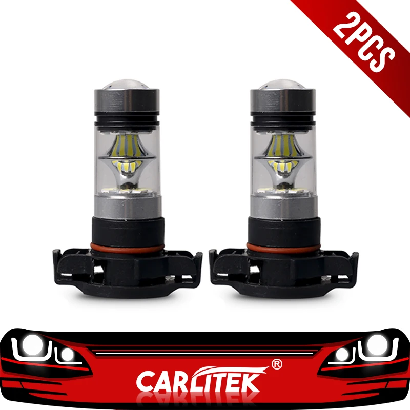 CARLitek 2pcs PSX24W Fog Bulb H16 Led Car Light 8000K 6000K 100W Led Auto Headlight Bulbs Kit Fog Lamp 12V 24V
CARLitek 2pcs PSX24W Fog Bulb H16 Led Car Light 8000K 6000K 100W Led Auto Headlight Bulbs Kit Fog Lamp 12V 24V