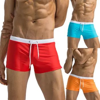Swimming Pants For Men Solid Sexy Underwear Mens Nylon Spandex Beach Surfing Spliced Swim Boxer Trunks Board ShortsW0325
Swimming Pants For Men Solid Sexy Underwear Mens Nylon Spandex Beach Surfing Spliced Swim Boxer Trunks Board ShortsW0325