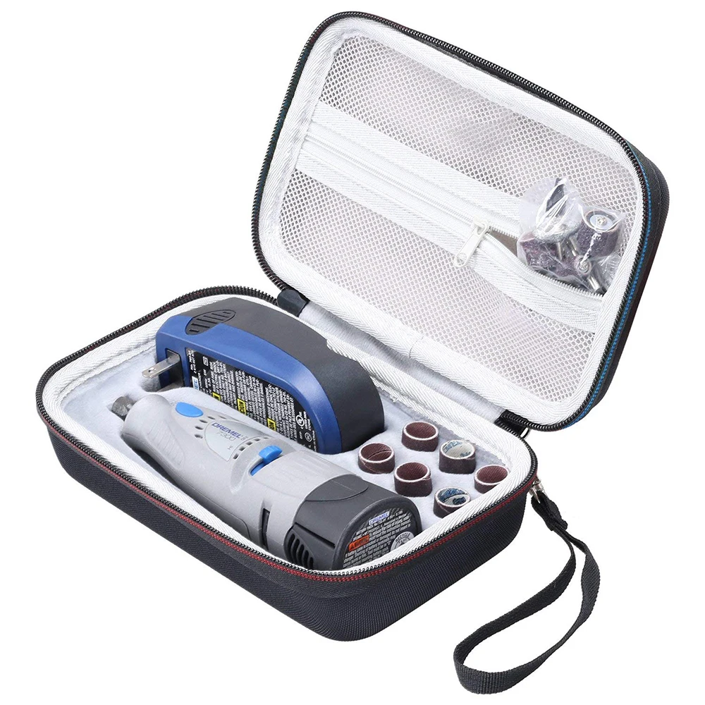 New Portable EVA Hard Protective Carrying Cover Case for Dremel 7300-N/8 MiniMite 4.8-Volt Cordless Two-Speed Rotary Tool
New Portable EVA Hard Protective Carrying Cover Case for Dremel 7300-N/8 MiniMite 4.8-Volt Cordless Two-Speed Rotary Tool