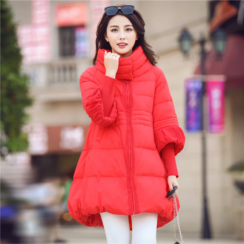 Женская зимняя куртка 2020 новая стеганая парка в Корейском стиле женская накидка