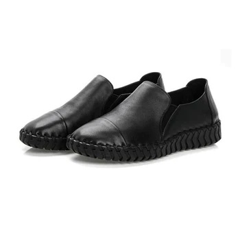 High Quality Women Leather Loafers Casual Flats Shoes Woman Slip On Female Shoes Moccasins Slipony Zapatos Mujer K81
High Quality Women Leather Loafers Casual Flats Shoes Woman Slip On Female Shoes Moccasins Slipony Zapatos Mujer K81