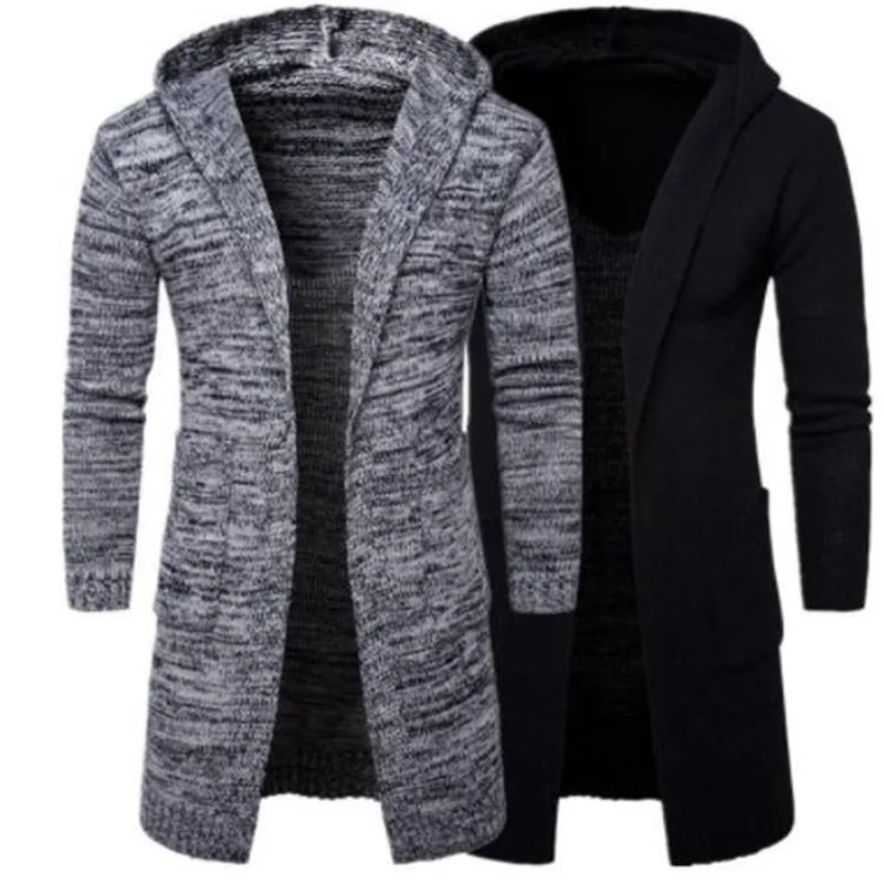 2019 New Arrival Mens Slim Fit Hooded knit Sweater Fashion Cardigan Long Trench Coat Jacket
2019 New Arrival Mens Slim Fit Hooded knit Sweater Fashion Cardigan Long Trench Coat Jacket