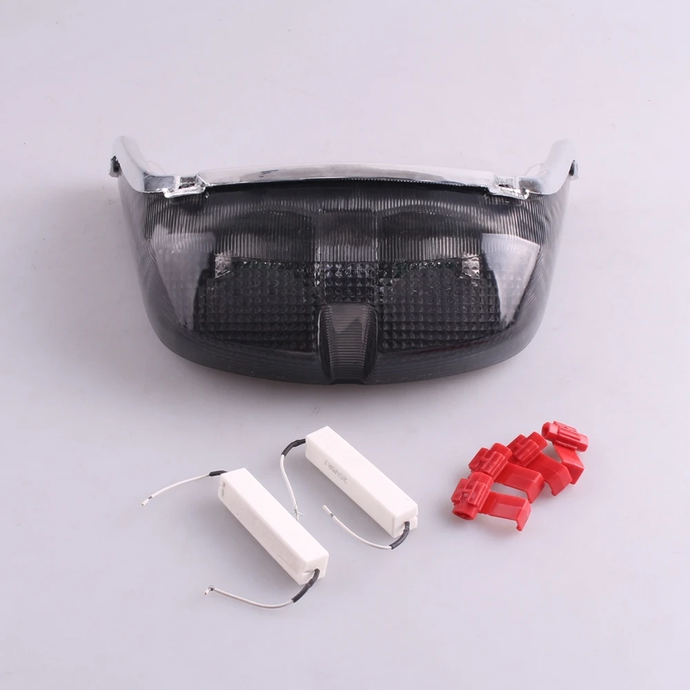LED Rear Tail Brake Light Turn Signal Lamp Integrated For YAMAHA YZF R6 1998-2000 Smoke
LED Rear Tail Brake Light Turn Signal Lamp Integrated For YAMAHA YZF R6 1998-2000 Smoke