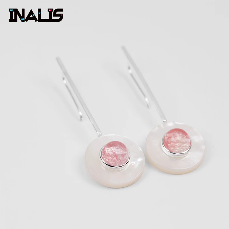 INALIS New Real 925 Sterling Silver Valentine's Day Gift You Are My Planet Creative Design Handmade Fine Jewelry Drop Earrings
INALIS New Real 925 Sterling Silver Valentine's Day Gift You Are My Planet Creative Design Handmade Fine Jewelry Drop Earrings