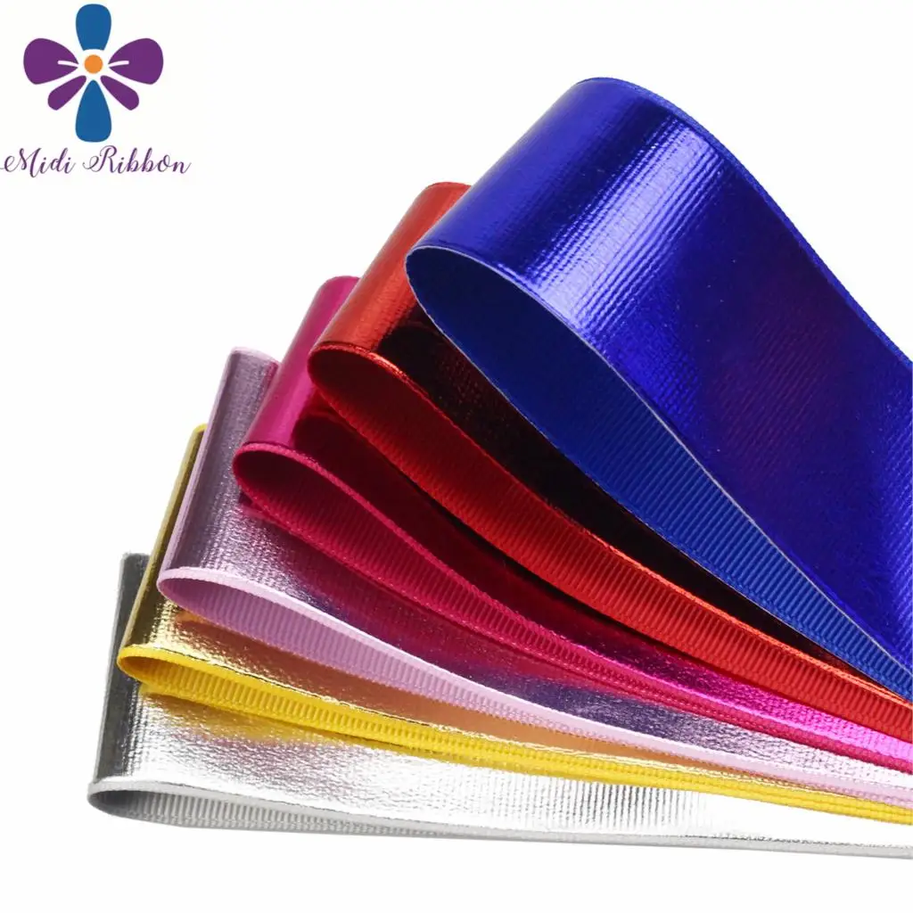 1-1/2"38mm Full Gold&Silver&Pink Foil Solid Color Grosgrain Ribbon Gift Bowknots Making DIY Hairbow 50yards/roll
1-1/2"38mm Full Gold&Silver&Pink Foil Solid Color Grosgrain Ribbon Gift Bowknots Making DIY Hairbow 50yards/roll