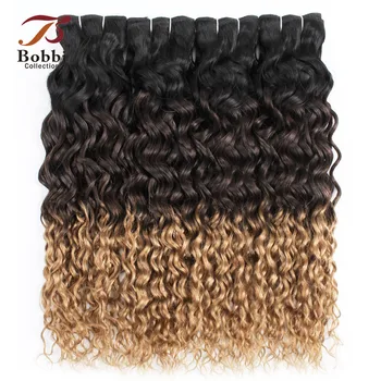 Bobbi Collection 3/4 Bundle Deals Water Wave Hair T 1B 4 27 Ombre Hair Weave Dark Root Honey Blonde Indian Remy Human Hair
Bobbi Collection 3/4 Bundle Deals Water Wave Hair T 1B 4 27 Ombre Hair Weave Dark Root Honey Blonde Indian Remy Human Hair