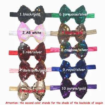 MengNa 36pc/lot New 4.2" Girls Reversible Sequin Hair Bow Headband Children Scales Hair Bow Headbands Kids Hair Accessories
MengNa 36pc/lot New 4.2" Girls Reversible Sequin Hair Bow Headband Children Scales Hair Bow Headbands Kids Hair Accessories