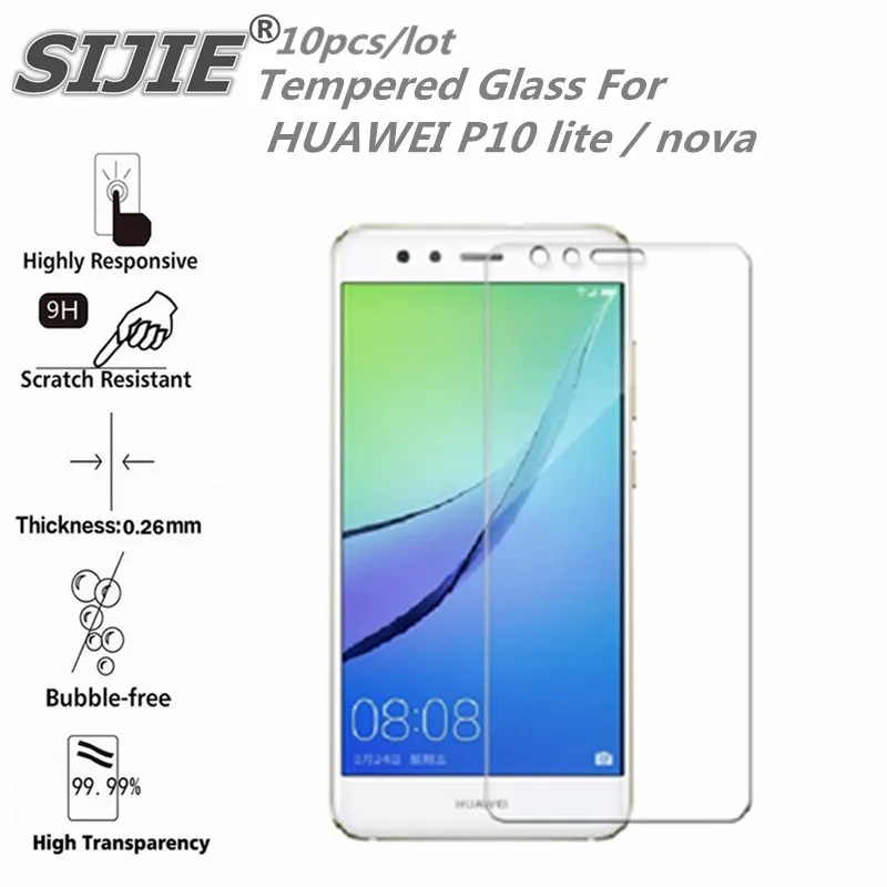 SIJIE 10PCS Tempered Glass For HUAWEI P10 lite nova 2.26mm Screen Protector protective front stronger 9H hardness thin discount
SIJIE 10PCS Tempered Glass For HUAWEI P10 lite nova 2.26mm Screen Protector protective front stronger 9H hardness thin discount