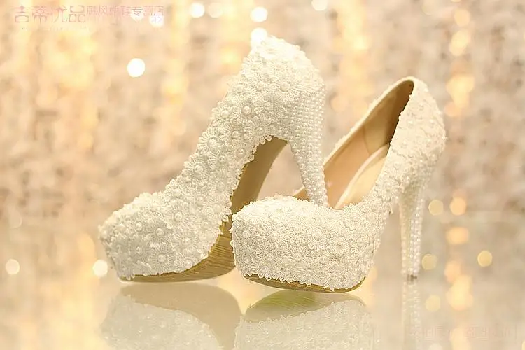 10CM 12CM 14CM Ladies Platform Beautiful Shoes Pearl High Heeels White Wedding Shoes Women Bridal Pumps Dance Sexy Heels 96
10CM 12CM 14CM Ladies Platform Beautiful Shoes Pearl High Heeels White Wedding Shoes Women Bridal Pumps Dance Sexy Heels 96