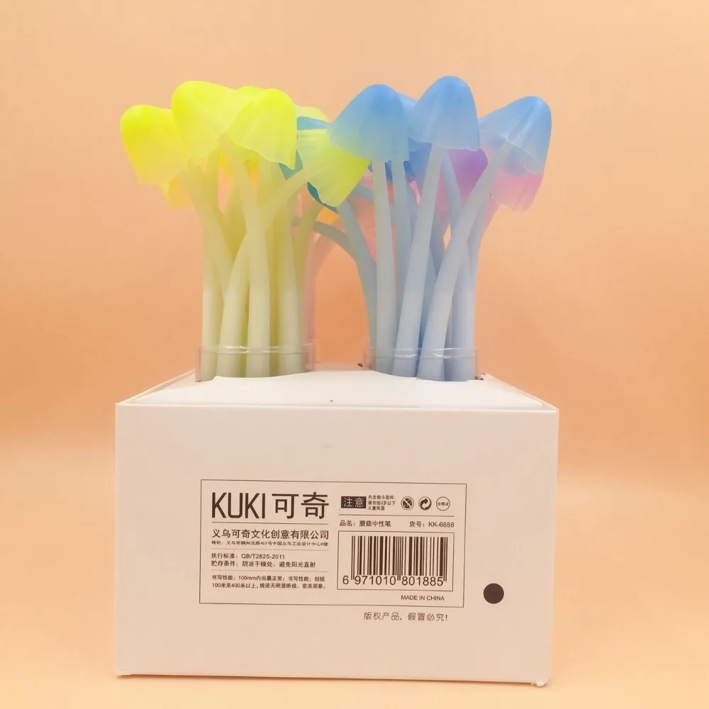 48pcs/pack cute cartoon mushroom style Silicone Gel Pen Korea creative sign pen students prize party promotion gift pen
48pcs/pack cute cartoon mushroom style Silicone Gel Pen Korea creative sign pen students prize party promotion gift pen