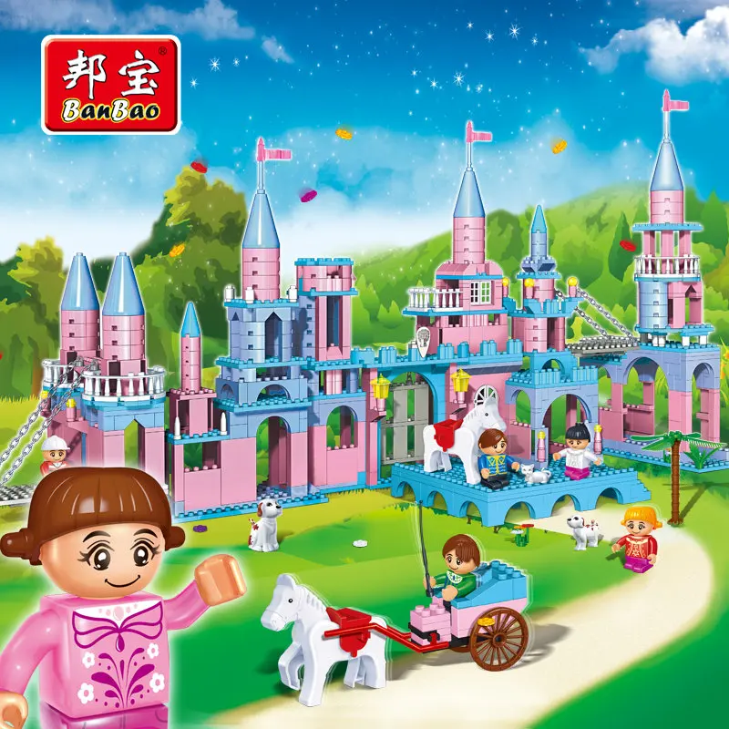 BanBao Girls Educational Building Stacking Blocks Toy For Children Gifts Friends Dog Cat Dream Castle Princess Prince Stickers
BanBao Girls Educational Building Stacking Blocks Toy For Children Gifts Friends Dog Cat Dream Castle Princess Prince Stickers