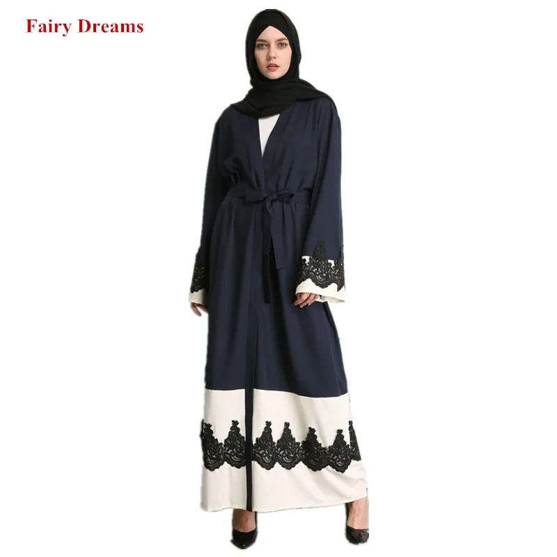 Women Abaya Blue Coat Muslim Caftan Long Bandage Cardigan Dubai Bolero Manteau Femme Musulmane Hijab Islamic Clothing Headscarf
Women Abaya Blue Coat Muslim Caftan Long Bandage Cardigan Dubai Bolero Manteau Femme Musulmane Hijab Islamic Clothing Headscarf