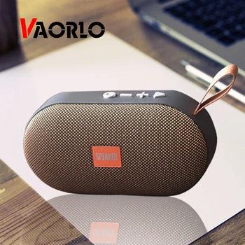 VAORLO Mini Fabric Bluetooth Speaker TF Card USB Outdoor Portable Wireless Speakers Music Support U-Disk For phones Android IOS
VAORLO Mini Fabric Bluetooth Speaker TF Card USB Outdoor Portable Wireless Speakers Music Support U-Disk For phones Android IOS