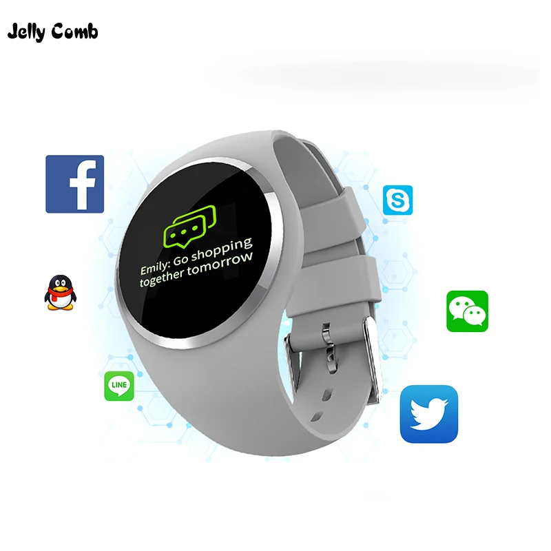 Jelly Comb Smart Watch Relogio Color Screen SmartWatch Phone Call Remote Camera Information Display Sports Pedometer Waterproof
Jelly Comb Smart Watch Relogio Color Screen SmartWatch Phone Call Remote Camera Information Display Sports Pedometer Waterproof