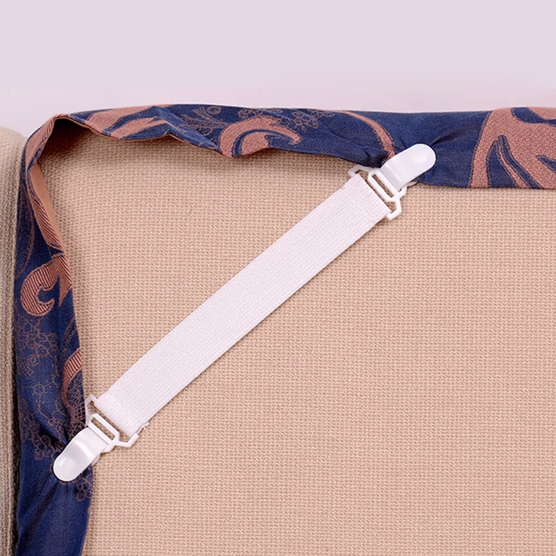 4Pcs/Set Bed Sheet Clip Bed Sheet Belt Fastener Mattress Elastic Non-slip Clip Blanket Gripper
4Pcs/Set Bed Sheet Clip Bed Sheet Belt Fastener Mattress Elastic Non-slip Clip Blanket Gripper