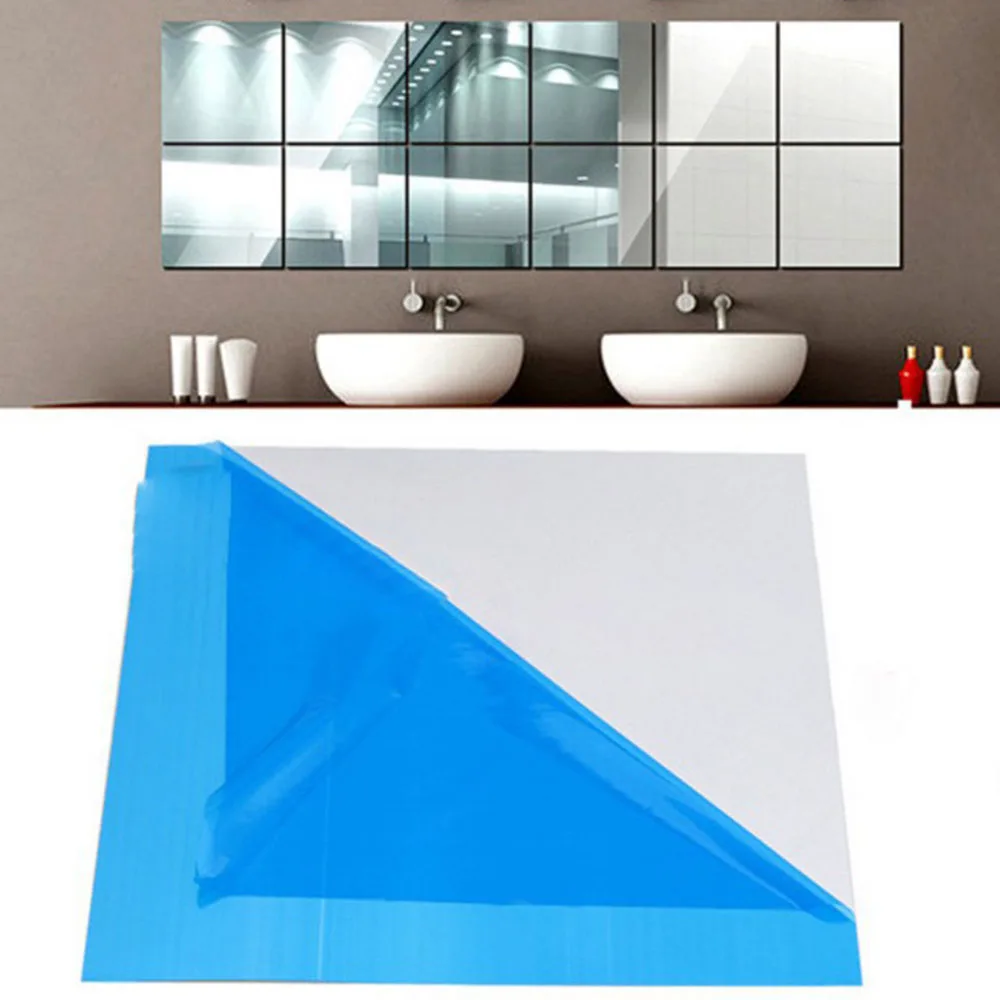 9pcs Protective Film Stickers Square Mirror Paster Wall Stickers Self-Adhesive Film Mirrors Sticker Glass Decorative
9pcs Protective Film Stickers Square Mirror Paster Wall Stickers Self-Adhesive Film Mirrors Sticker Glass Decorative