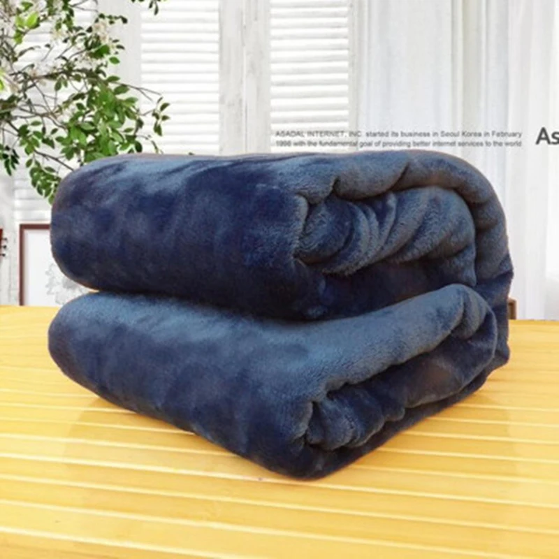 Flannel Warm Sleeping Blanket Super Soft Throw Cover Multifunctional Sofa Bed Travel Towel All Season Solid Blanket 6 Size
Flannel Warm Sleeping Blanket Super Soft Throw Cover Multifunctional Sofa Bed Travel Towel All Season Solid Blanket 6 Size
