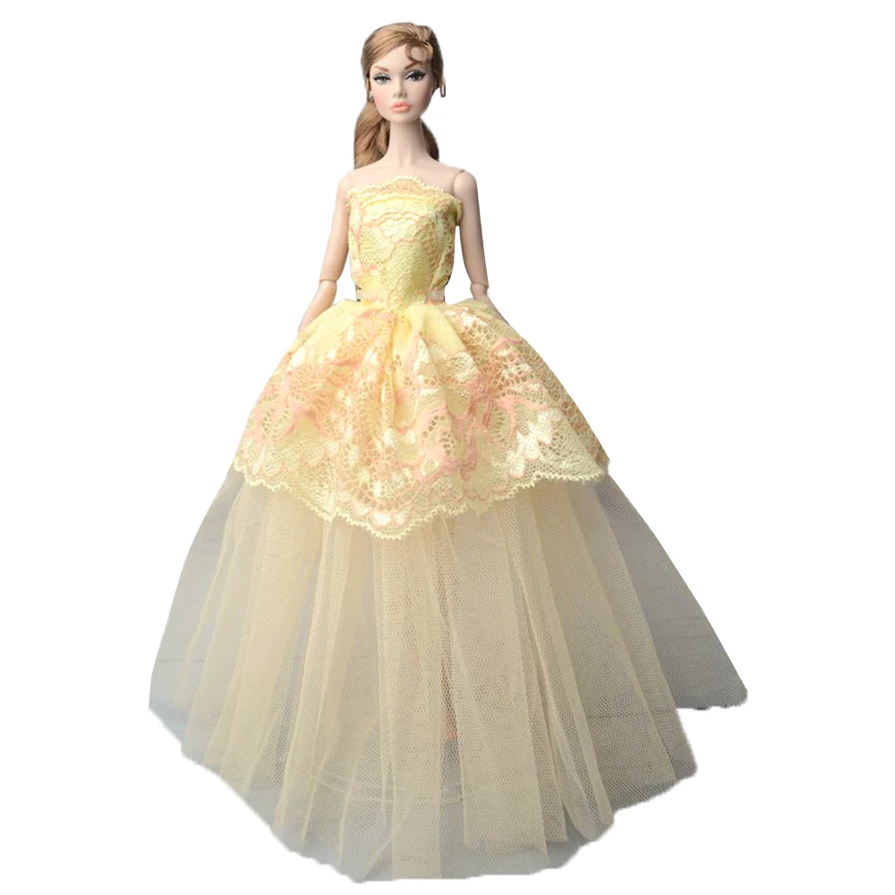 NK 2019 One Pcs Princess Wedding Dress Noble Party Gown For Barbie Doll Fashion Design Outfit Best Gift For Girl' Doll 072HDZ
NK 2019 One Pcs Princess Wedding Dress Noble Party Gown For Barbie Doll Fashion Design Outfit Best Gift For Girl' Doll 072HDZ